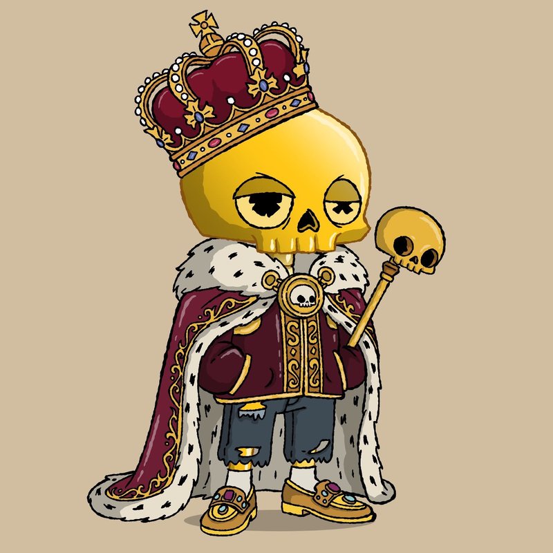 Bono dressed as a king